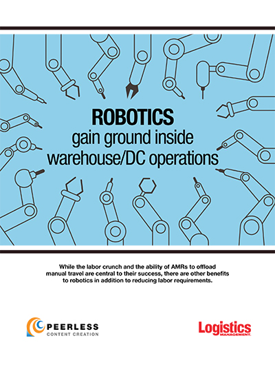 Robotics Gain Ground Inside the Warehouse
