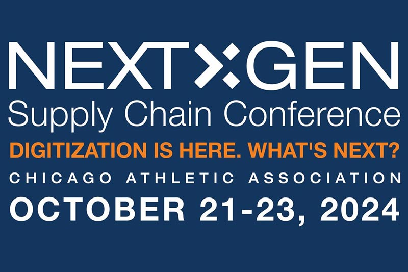 NextGen Supply Chain Conference is coming up, from October 21-23